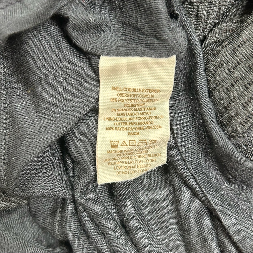 Free People Black and White Lace Embellished Mini Dress SZ M - Picture 6 of 6